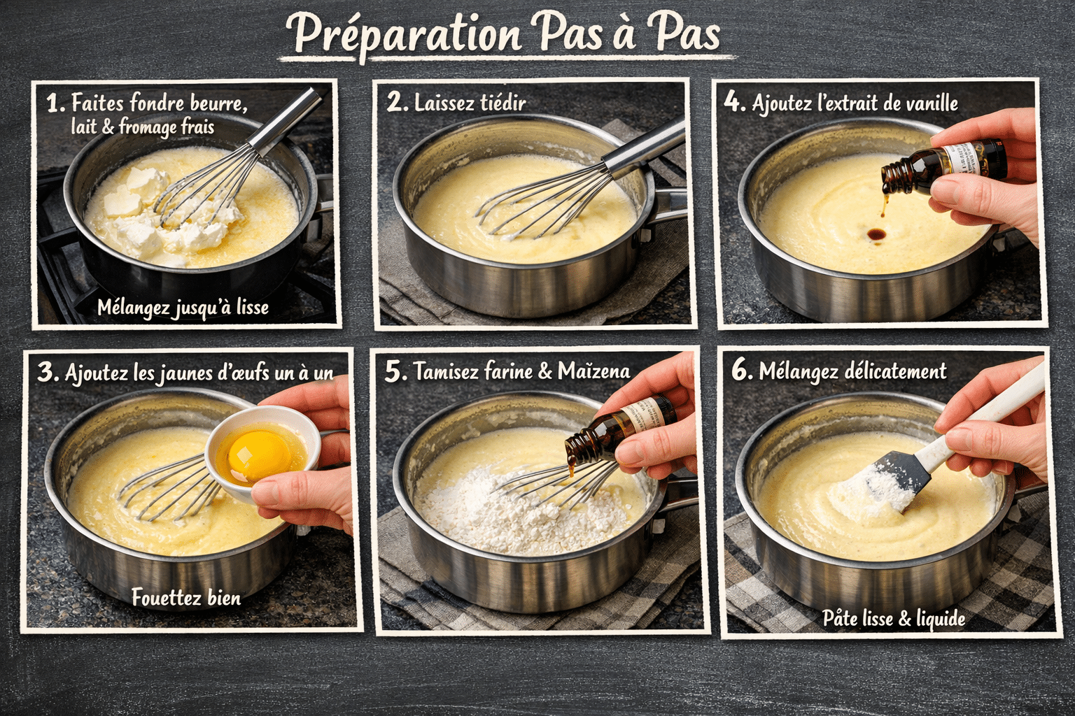 Étape par Étape: Gâteau Nuage Vanille