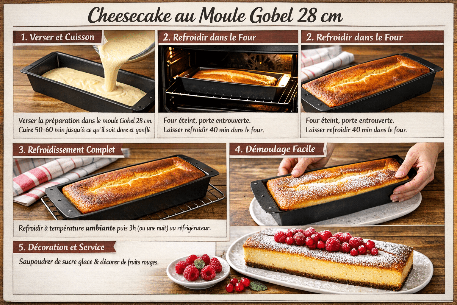 Cheesecake Léger au Yaourt Grec