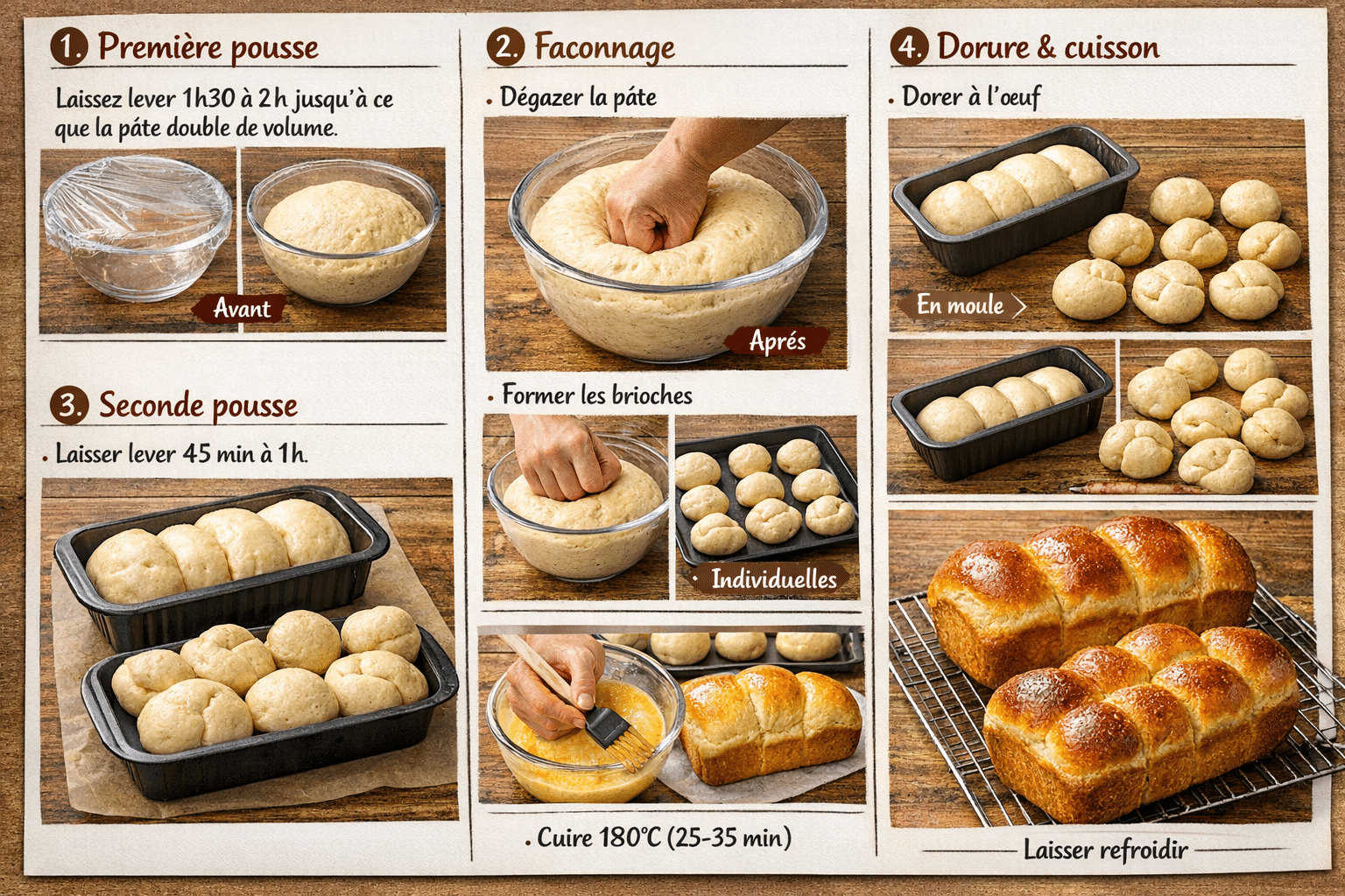 Pâte à Brioche Rapide et Facile