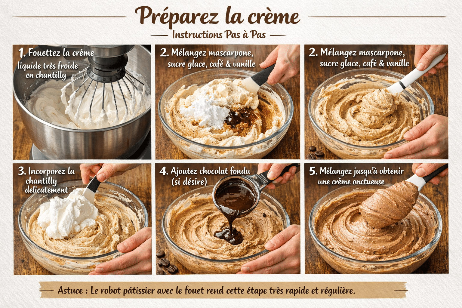 Étape par Étape: Gâteau Café et Biscuits Crémeux : Le Dessert Moelleux