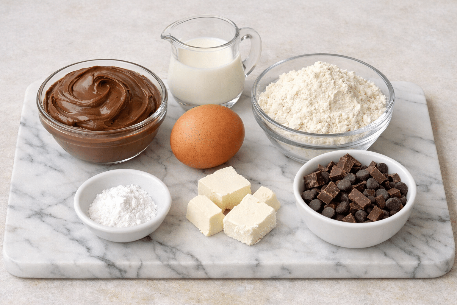 La Liste des Ingrédients : Brownie à la Poêle au Nutella : Le Dessert Ultra Gourmand, Fondant et Rapide qui Fait Craquer Tout le Monde