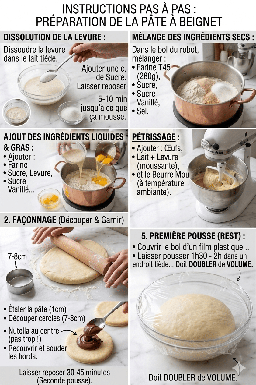 Beignets au Nutella :