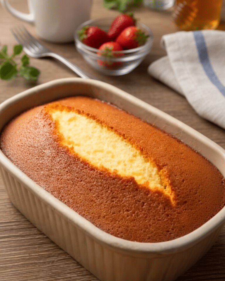 Gâteau au Citron à la Crème Fraîche