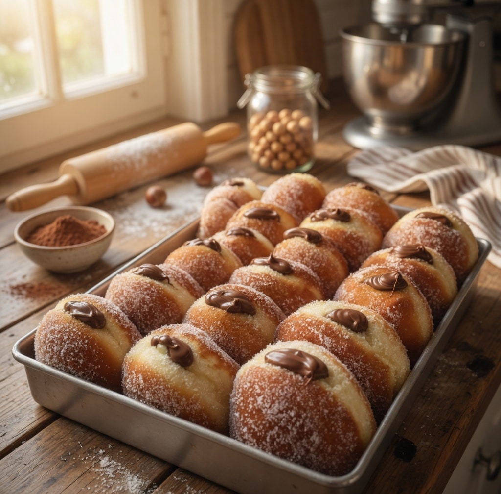 Beignets au Nutella : La Recette Moelleuse, Croustillante et Ultra Gourmande qui Fait Craquer
