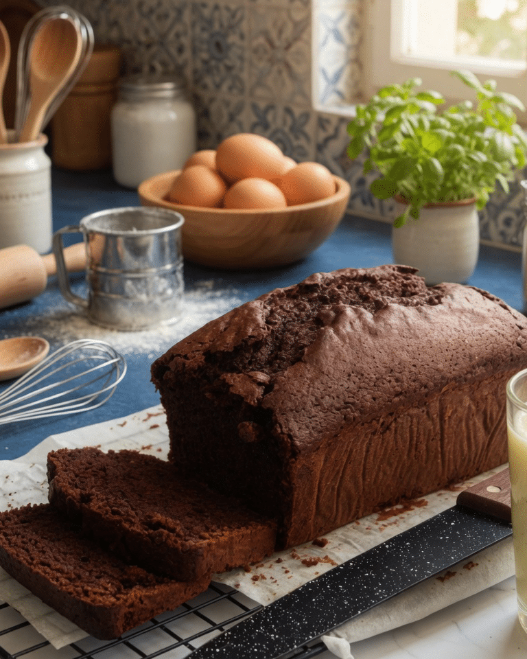 Quatre-quarts au chocolat