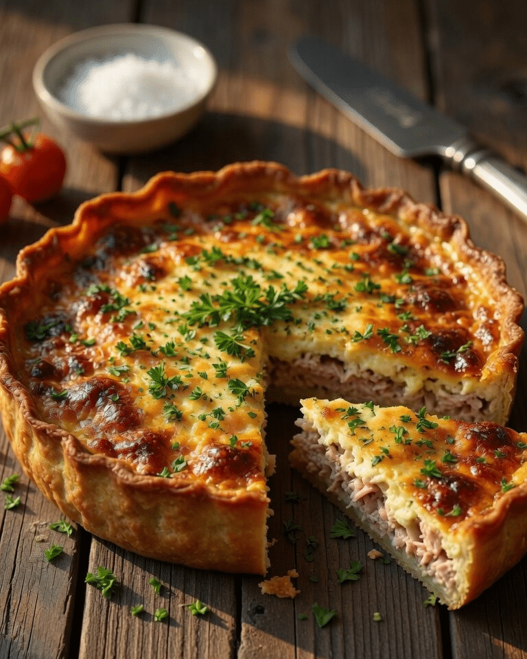 Quiche au Thon : La Recette Moelleuse, Savoureuse et Facile qui Fait Plaisir à Toute la Famille