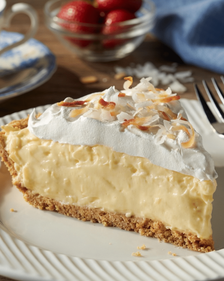 Tarte à la Crème à la Noix de Coco : La Recette Ultra Onctueuse et Croquante