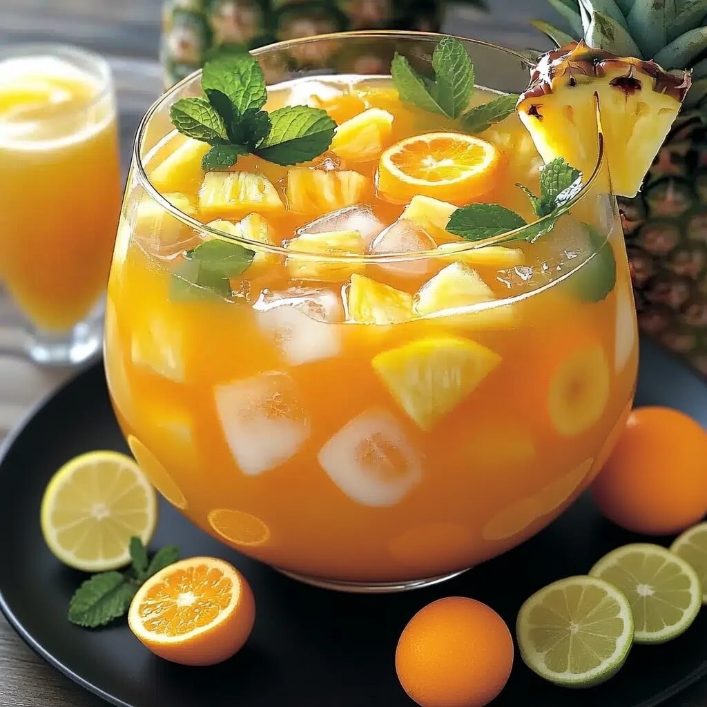 Punch tropical facile