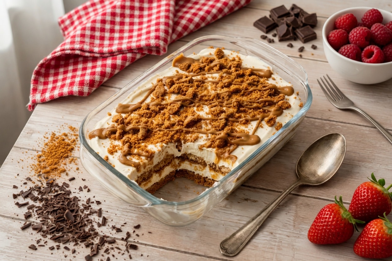 Tiramisu Lotus Speculoos : La Recette Croustillante, Caramelisée et Ultra Gourmande