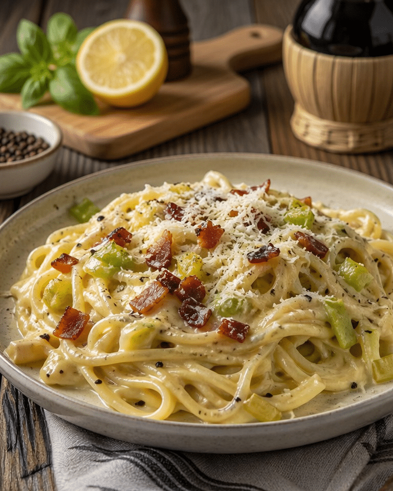 Carbonara Légère aux Poireaux : La Recette Saine, Crémeuse et Gourmande