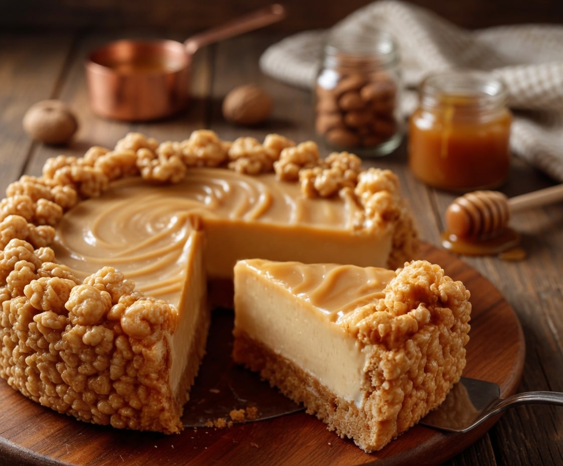 Tarte crémeuse au sirop d’érable,