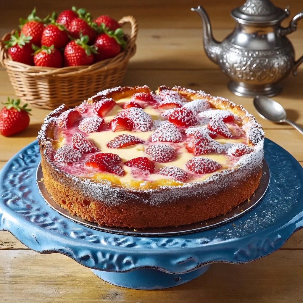 Gâteau au Fromage Blanc et aux Fraises : Le Dessert Gourmand, Riche en Protéines et Faible en Glucides