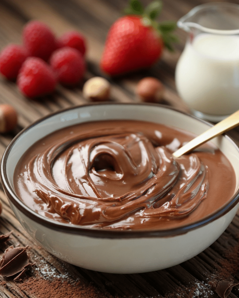 Crème au Chocolat Style Danette