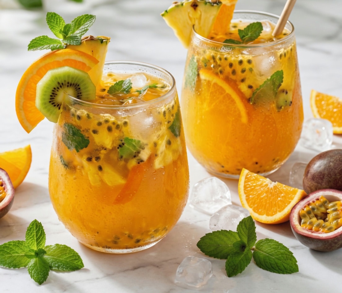 Punch Exotique aux Fruits de la Passion Recettes facile