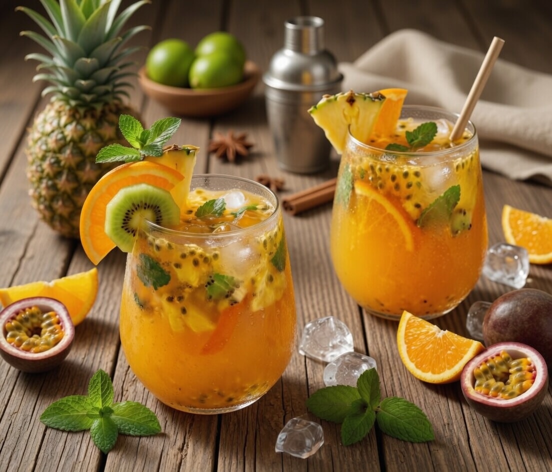 Punch Exotique aux Fruits de la Passion