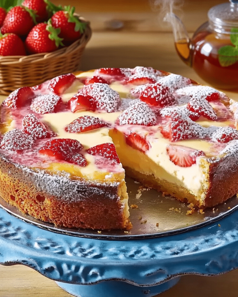 Gâteau au Fromage Blanc et aux Fraises : Le Dessert Gourmand, Riche en Protéines et Faible en Glucides qui Fait du Bien