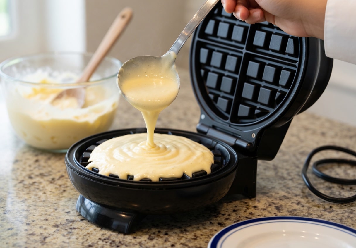 Pâte à Gaufres Rapide et Moelleuse : Des Gaufres Dorées, Croustillantes dehors