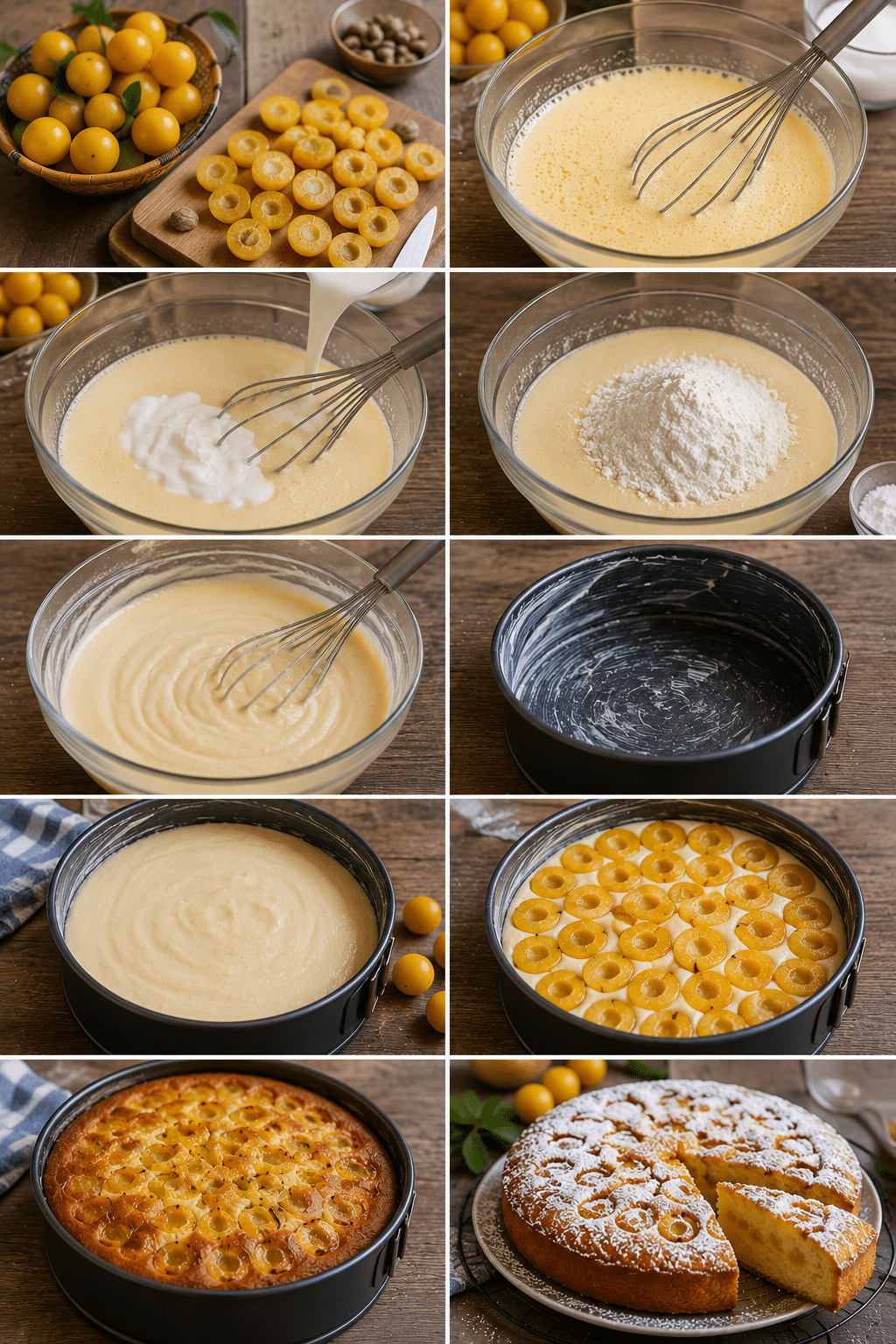 Étape par Étape: Tôt-Fait aux Mirabelles : le dessert léger et fruité qui fait l’unanimité Étape par Étape: Tôt-Fait aux Mirabelles : le dessert léger et fruité qui fait l’unanimité
