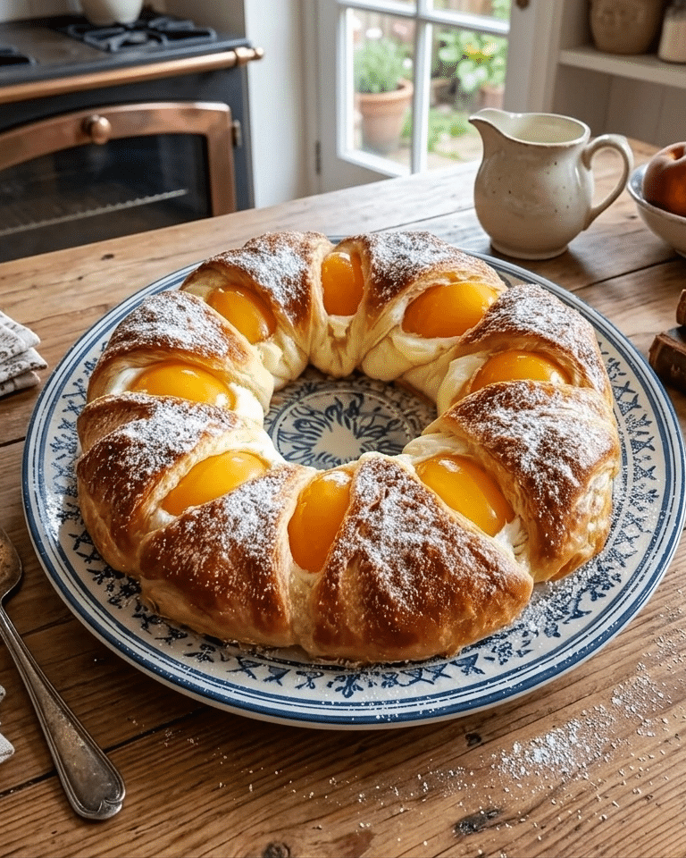 Tarte Oranaise (Couronne aux Abricots) : La Recette Traditionnelle, Dorée et Fondante qui Sent Bon l’Été
