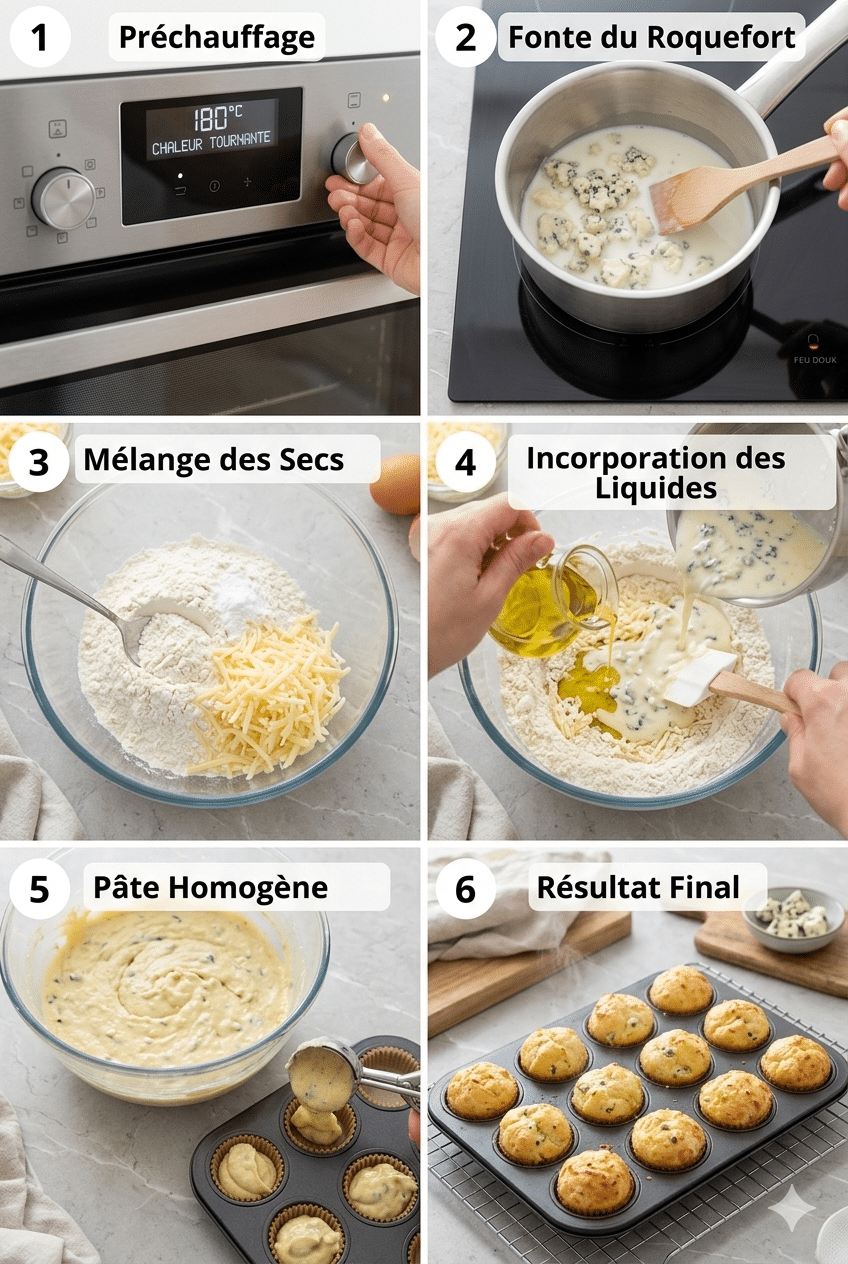 bouchons au roquefort