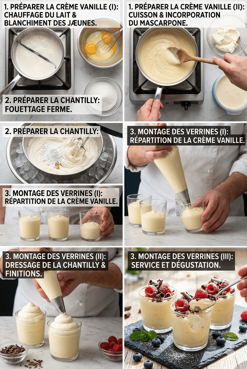 Étape par Étape: Crème Belge (Crème Vanille Belge)