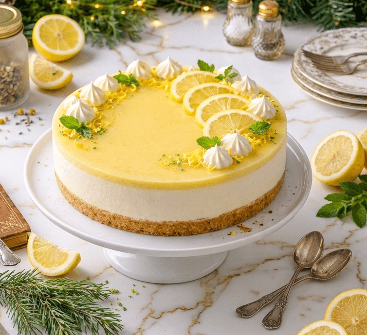 Bavarois au Citron : Le Dessert Léger, Rafraîchissant et Élégant qui Fait Sensation