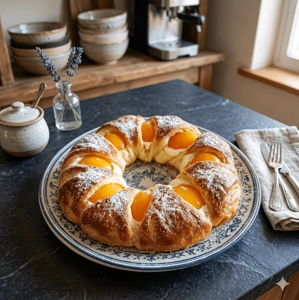 Tarte Oranaise (Couronne aux Abricots) : La Recette Traditionnelle