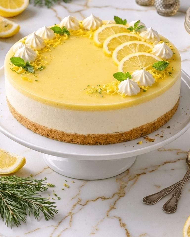 Bavarois au Citron : Le Dessert Léger, Rafraîchissant et Élégant