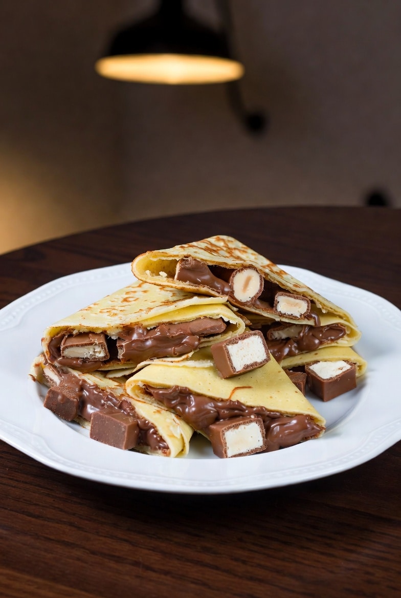 Crêpes Kinder Bueno ultra gourmandes