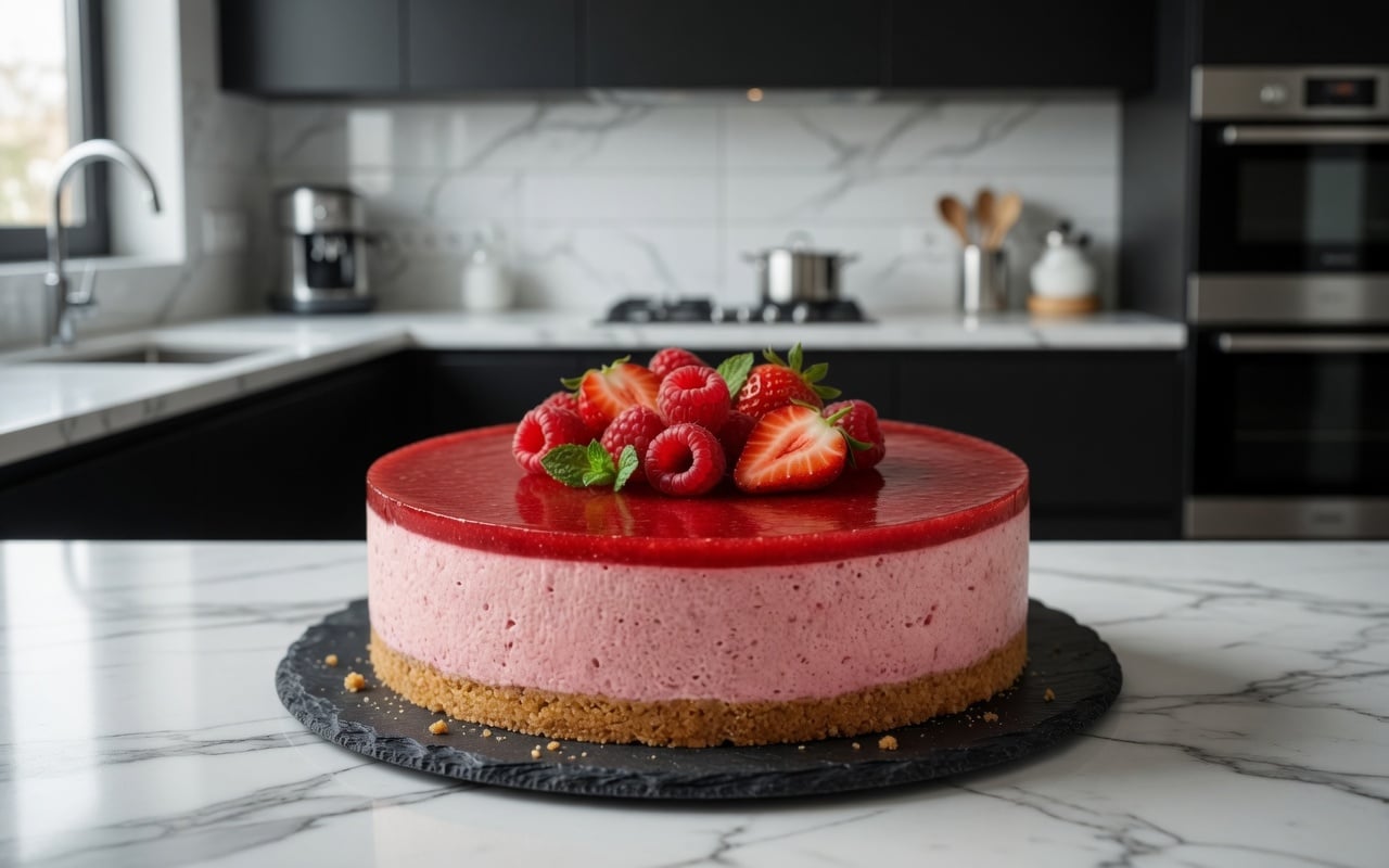 Bavarois Fraises Framboises