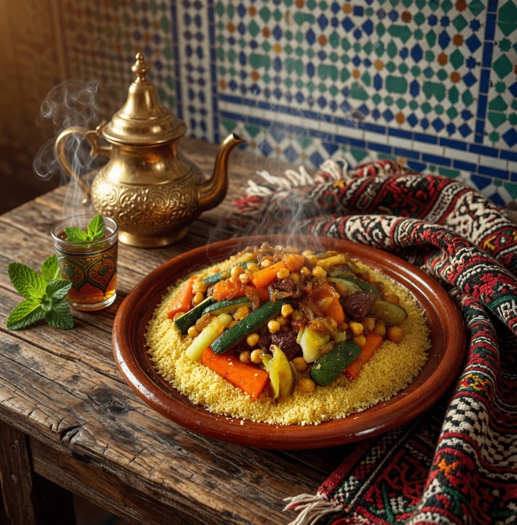 Couscous Traditionnel : la recette authentique qui rassemble