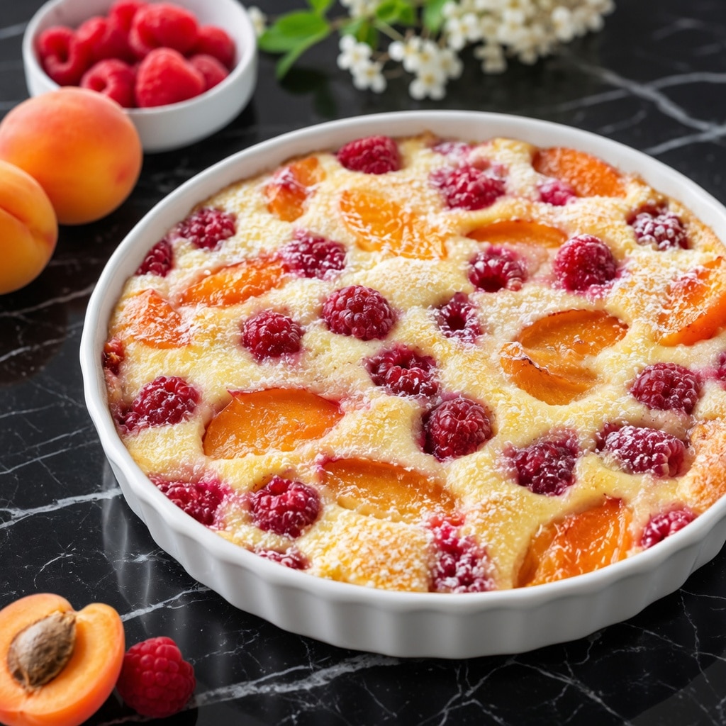 Clafoutis Minute aux Abricots et aux Framboises : le dessert express ultra-gourmand