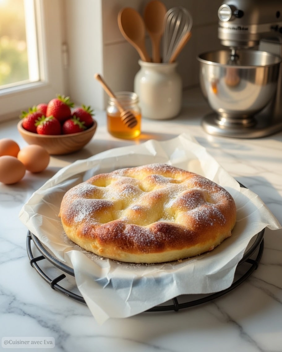 La Meilleure Fougasse Sucrée à la Fleur d’Oranger