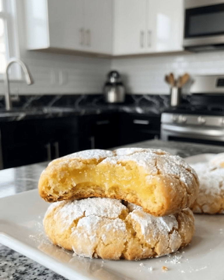 Biscuits Craquelés au Citron : Les Lemon Crinkle Cookies Ultra Moelleux et Fondants