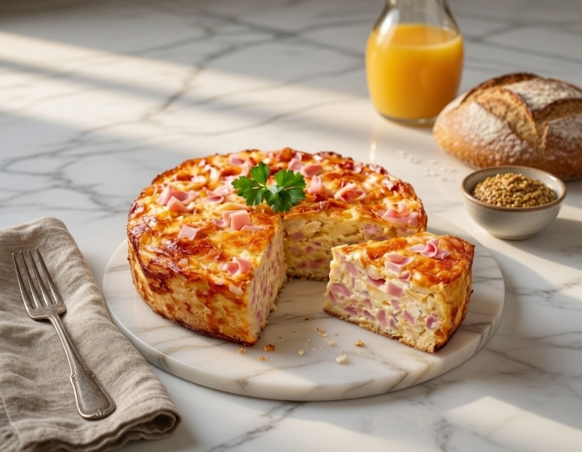 Cake Jambon-Gruyère : Le Cake Salé Moelleux, Doré et Gourmand