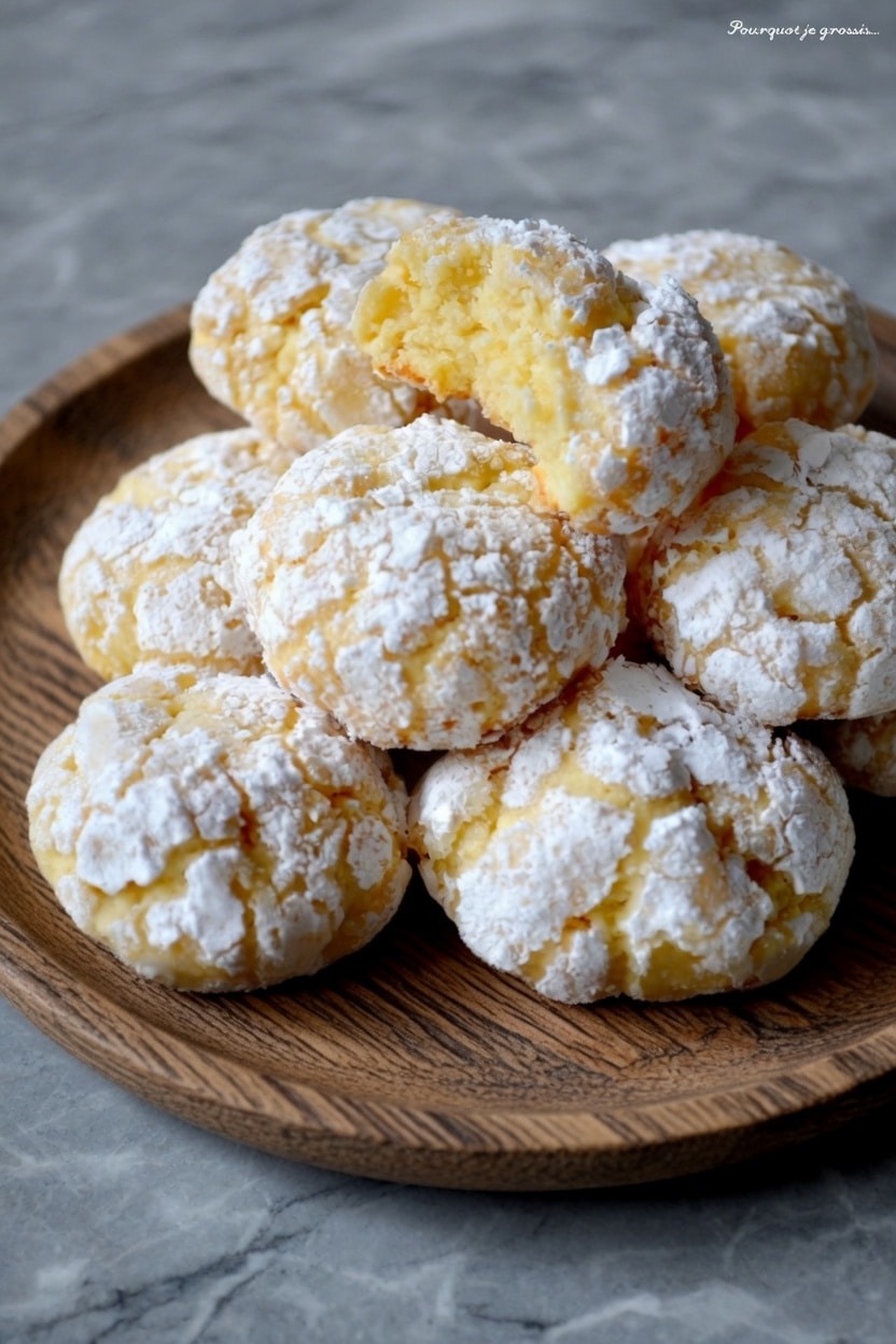 Biscuits Craquelés au Citron : La Recette Facile, Fondante et Acidulée