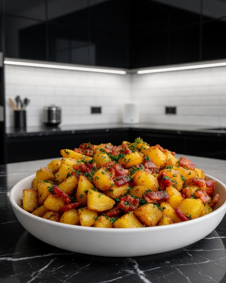 Pommes de Terre Sautées au Bacon : la recette croustillante et irrésistible qui fait craquer toute la famille