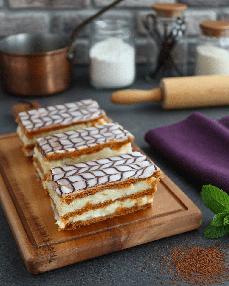 Mille-Feuille Maison : la recette élégante et gourmande qui impressionne à tous les coups