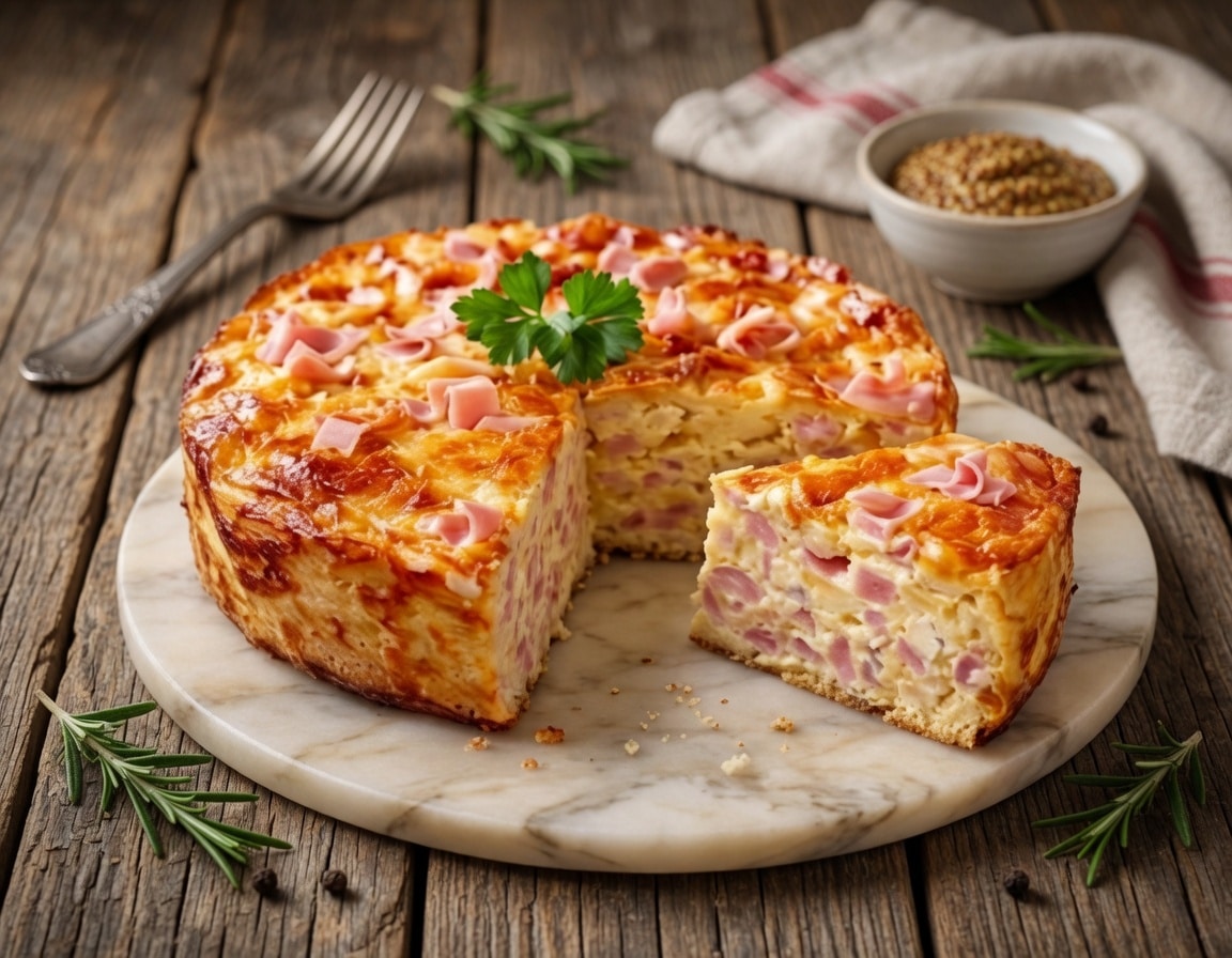 Cake Jambon-Gruyère : Le Cake Salé Moelleux, Doré et Gourmand qui Fait l’Unanimité