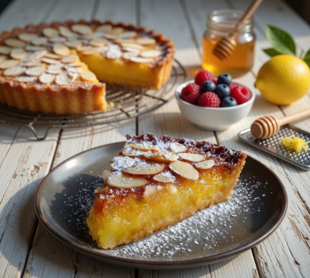 Tarte au Citron et aux Amandes : La Recette Élégante, Fondante et Parfumée