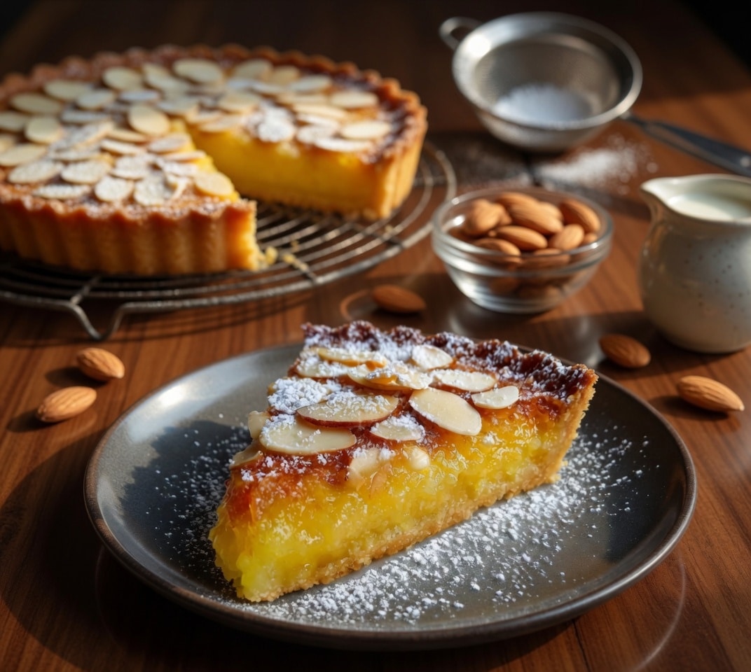Tarte au Citron et aux Amandes