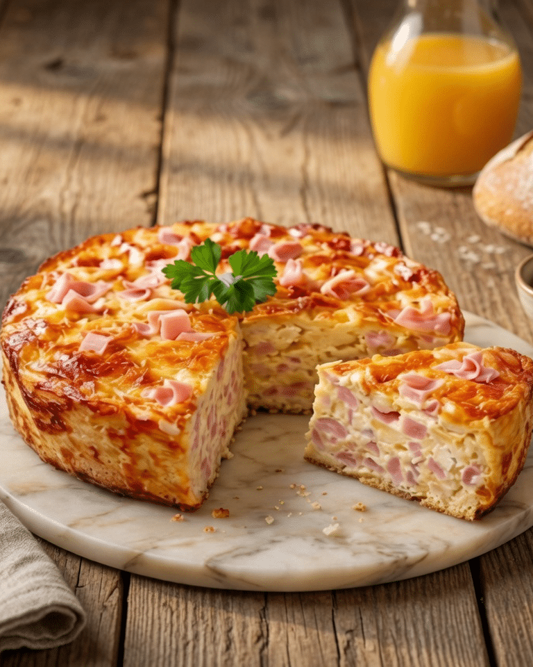 Cake Jambon-Gruyère : Le Cake Salé Moelleux