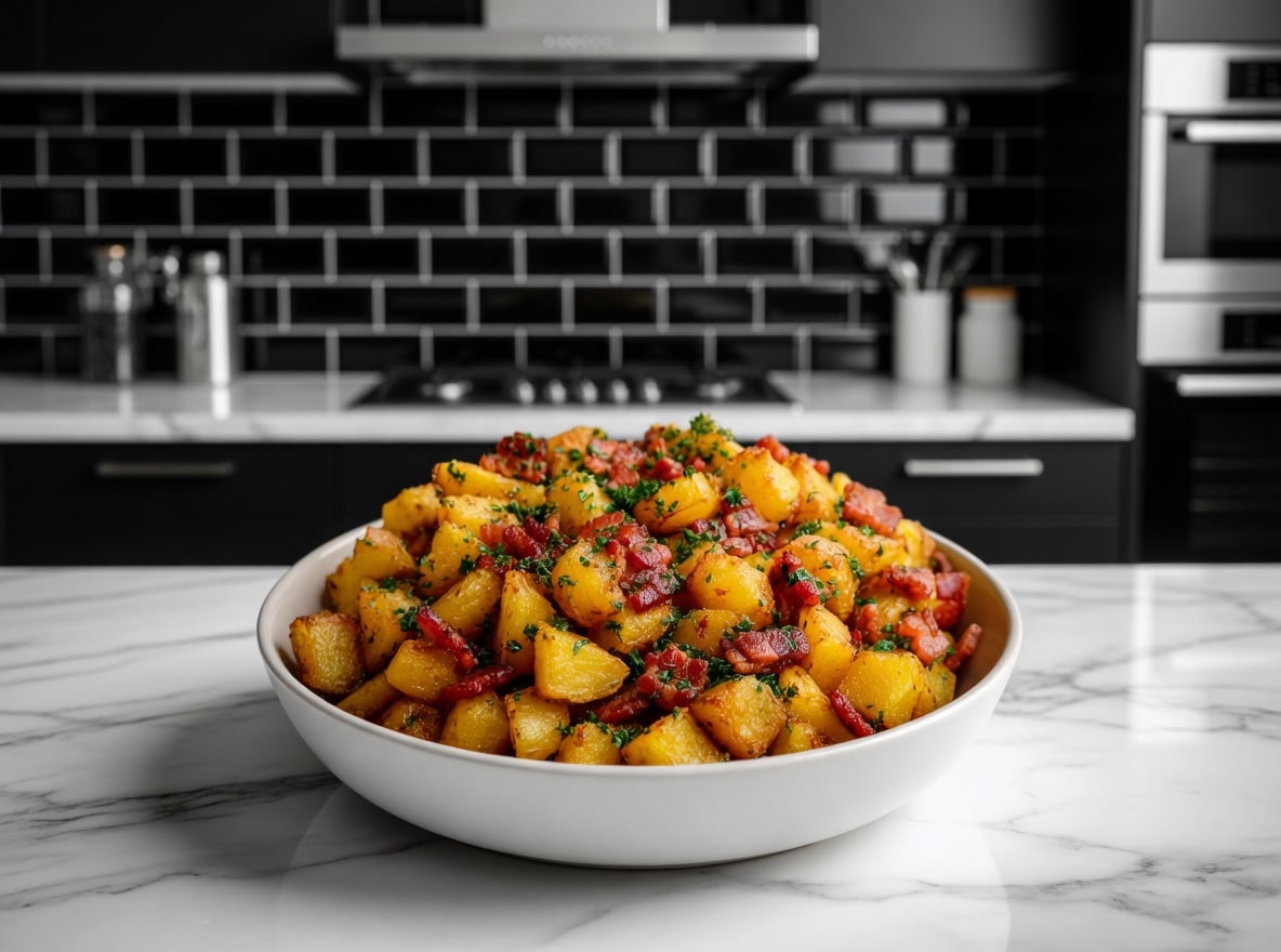 Pommes de Terre Sautées au Bacon : la recette croustillante et irrésistible qui fait craquer toute la famille
