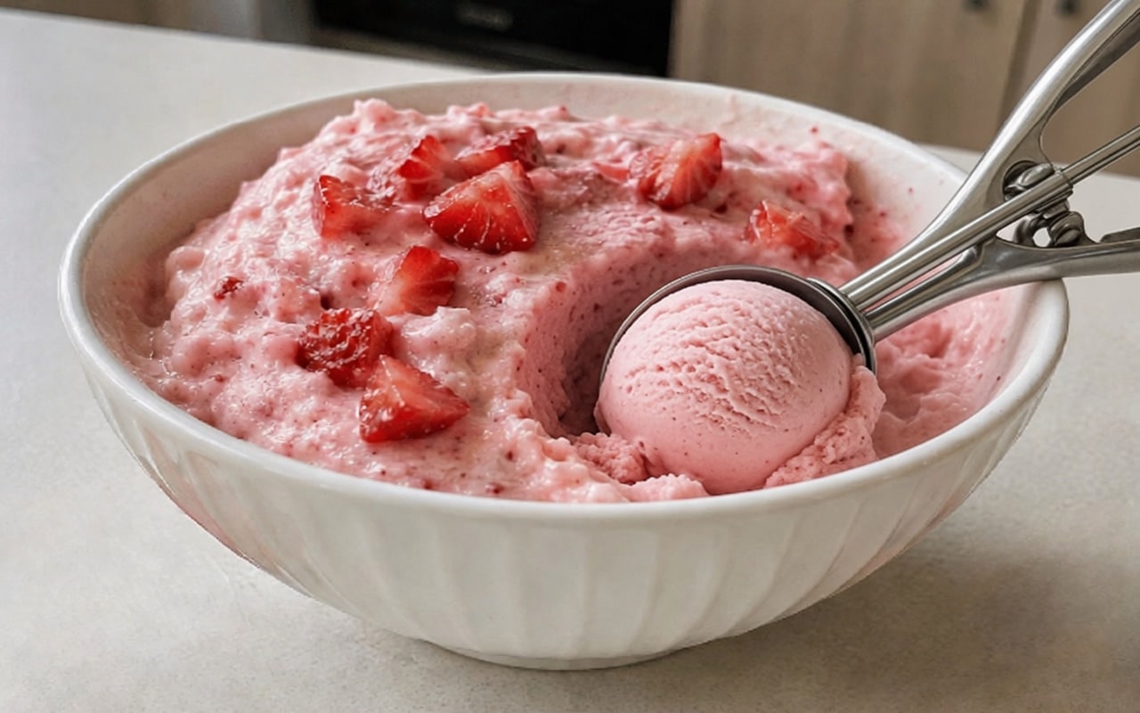 Glace Fraise Skyr WW : la recette légère