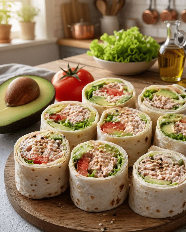 Petits Roulés Thon Avocat : la recette fraîche et gourmande