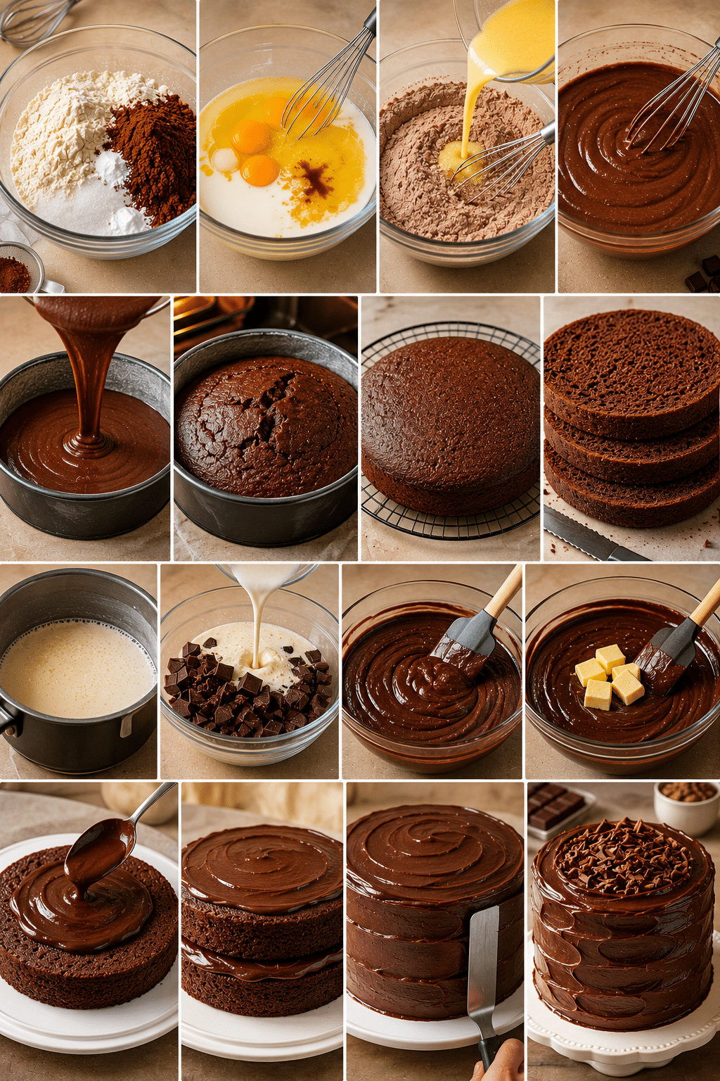 Étape par Étape: Cake au Chocolat Rapide et Crémeux : le gâteau ultra-fondant qui fait craquer tout le monde