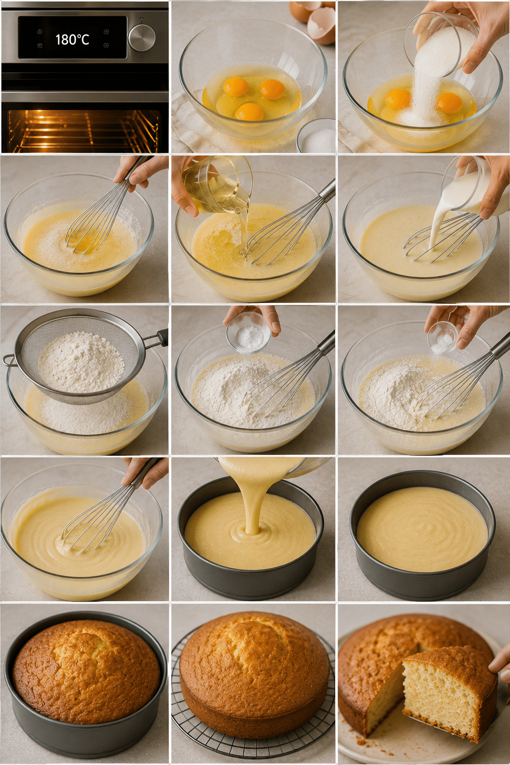 Étape par Étape: Gâteau Verre de Lait : la recette ultra-moelleuse et magique qui fait le bonheur de tous