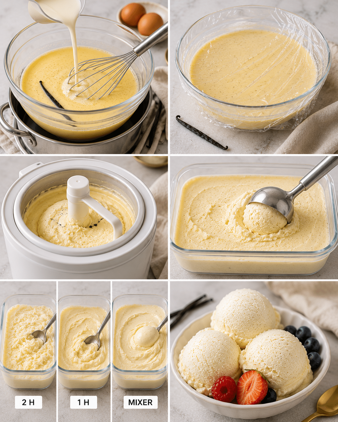 Crème Glacée Maison à la Vanille : la recette onctueuse, douce et authentique qui fait fondre tout le monde Crème Glacée Maison à la Vanille : la recette onctueuse, douce et authentique qui fait fondre tout le monde