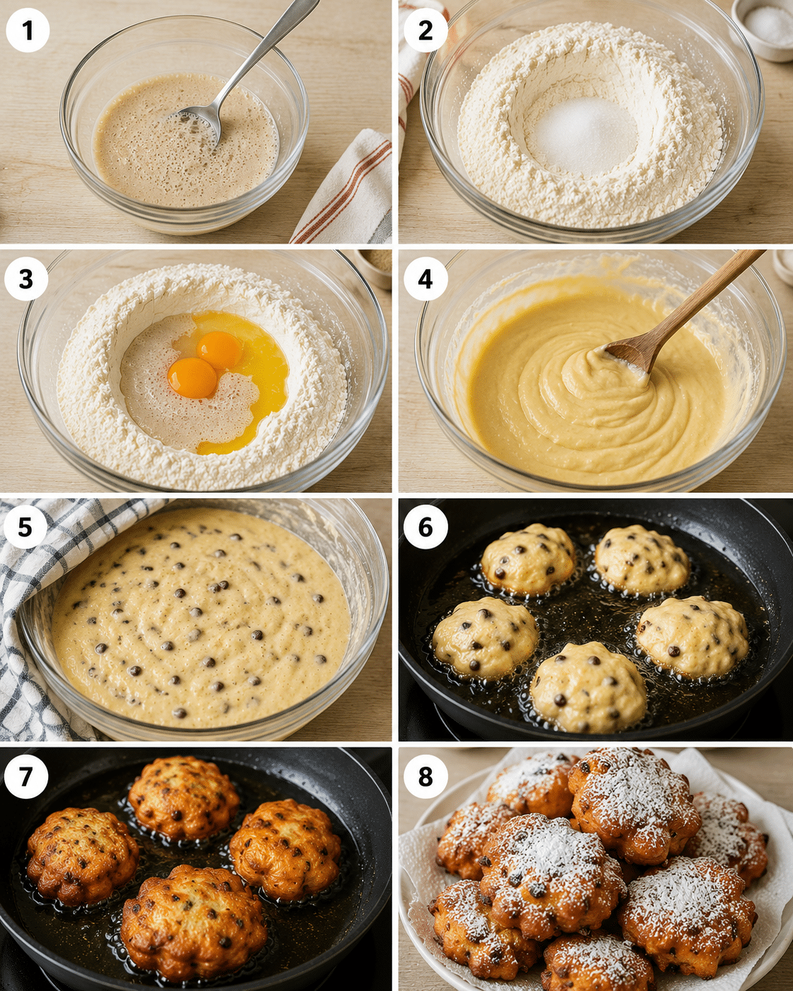 Beignets Moelleux aux Pépites de Chocolat : la recette gourmande et facile qui fait fondre tout le monde