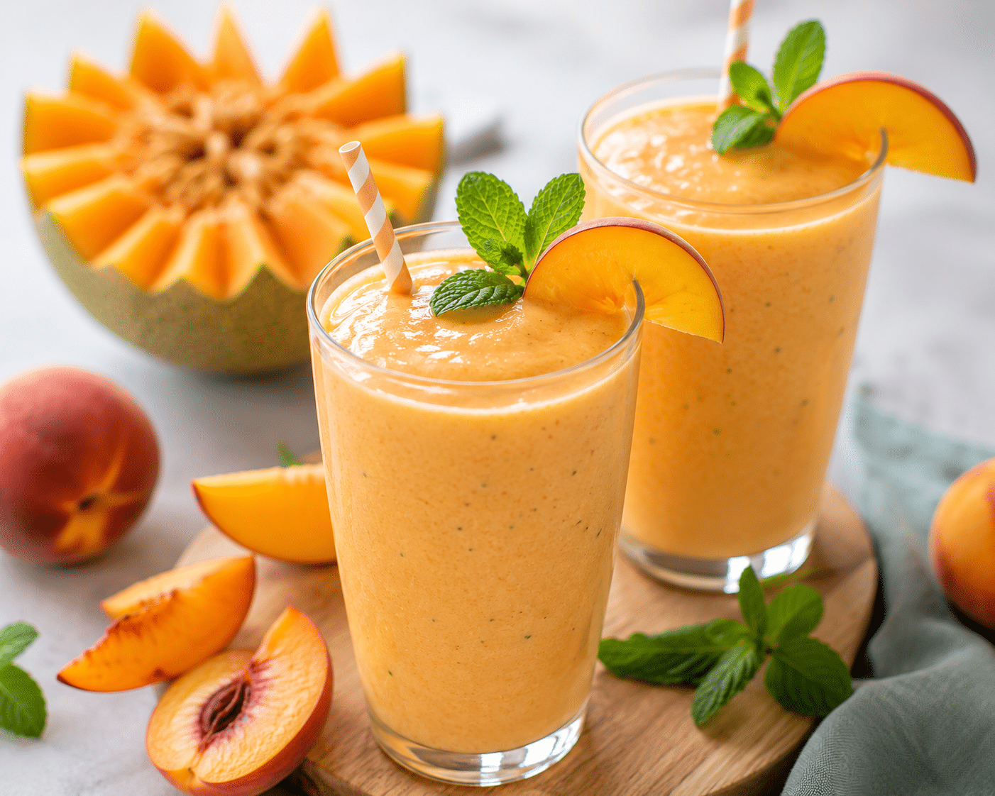 Smoothie Melon Pêche